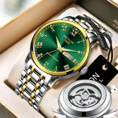 Fertilan 2024 New Men's Watch Men's Automatic Mechanical Watch Student Men's Watch Waterproof Men's Watch