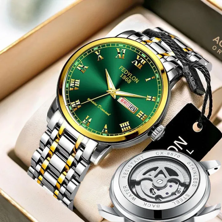 Fertilan 2024 New Men's Watch Men's Automatic Mechanical Watch Student Men's Watch Waterproof Men's Watch