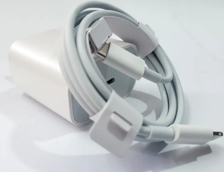 25W USB-C Fast Charger with Lightning Cable for iPhone 14 Pro Max